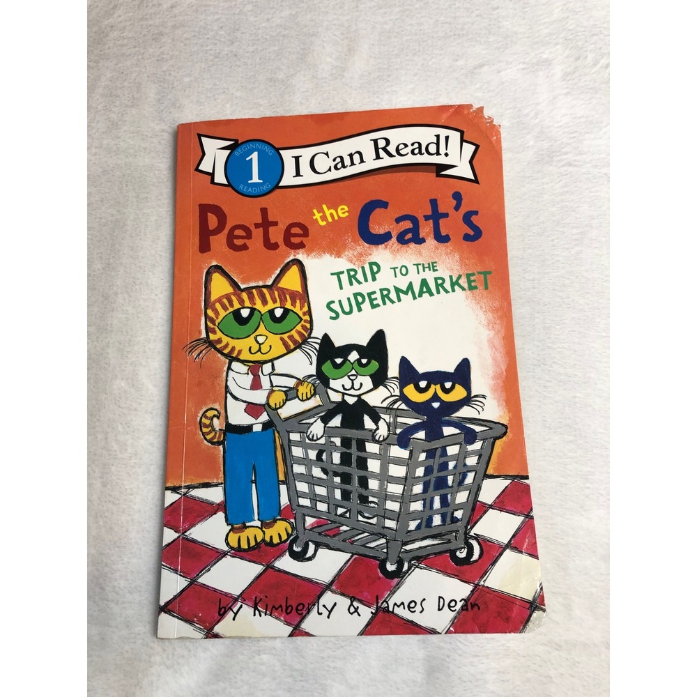 Pete the Cat Trip to the Supermarket Childrens Book Level 1 I Can Read